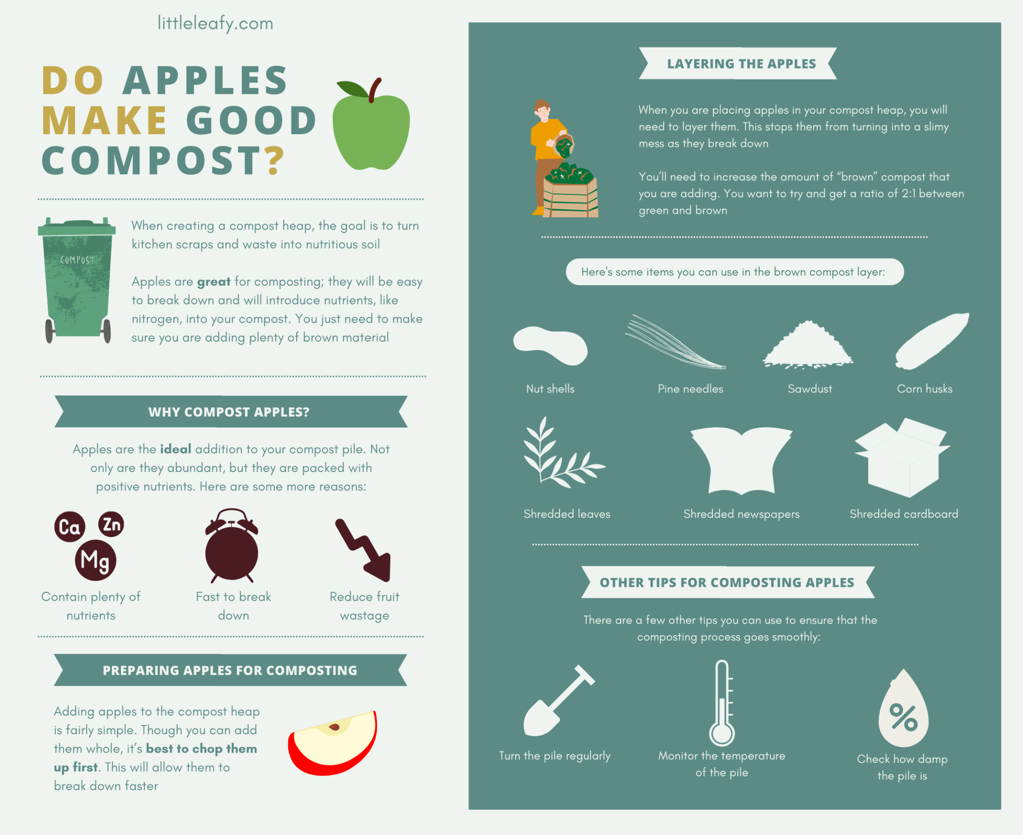 Do Apples Make Good Compost? 🍏 Little Leafy